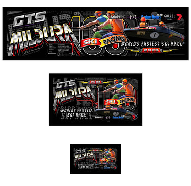 Mildura 100 2023 Event Bar Runners